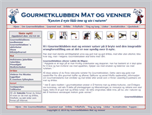 Tablet Screenshot of gourmetklubben.aktivfokus.com